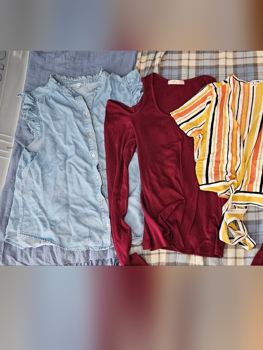 Bundle 3 Tops Size Large SO CUTE
